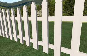 Huge sale on wood garden fence now on. Second Life Marketplace Sculpted Picket Fences Garden Fences Gates White Picket Fence Set Country Fence White Wood Fences W Uv Maps Swpf
