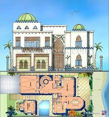 Arabic Villa Pencil On Trace