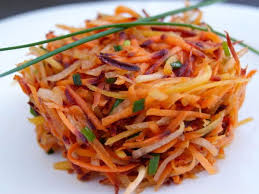 Salade De Carottes Rapees A L Orange Et A La Cannelle Recette Salade Carotte Carottes Rapees Salade