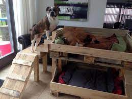 Dog steps for bed large dog. 40 Diy Pallet Dog Bed Ideas Don T Know Which I Love More Easy Pallet Ideas
