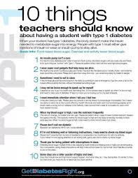 Teaching Students With Type 1 Diabetes Type 1 Diabetes Diabetes Education Type One Diabetes