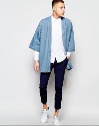 Black And White Kimono For Men Pin By Isaac Heyman On Fashion Kimono Fashion Menswear Mens Street Style