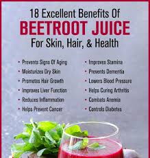 It contains iron, silica, potassium and carotenoids, among others that improve blood flow to the scalp & nourish the hair follicles simply mix beetroot juice with henna powder instead of water and apply it on your hair as a natural hair dye. Beetroot Juice Benefits For Uterus Health Benefits