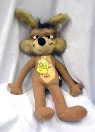 Vtg 1971 Wile E Coyote 30 Quot Plush Warner Bros Mighty Star Road Runner Circus Circus Childhood Toys Vintage Toys Plush