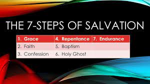 Where are the seven churches of revelation located? The 7 Steps Of Salvation Ppt Download