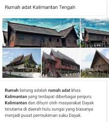 Seperti daerah lain di indonesia, kalimantan juga mempunyai rumah adat dengan ciri khas sendiri yang sebagian besar berbahan kayu dengan bentuk. Rumah Adat Provinsi Kalimantan Tengah Dinamakan Rumah Adat Brainly Co Id