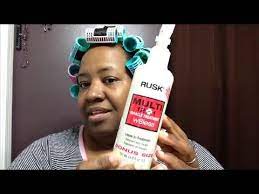 Rusk Multi 12 In 1 W8less Leave In Treatment On Relaxed Texlax Hair Review Youtube