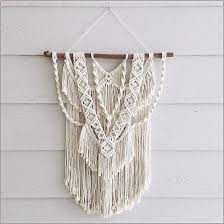 This modern minimalistic plant hanger is made from 100% high quality natural cotton rope and is woven into leaf shape. 54 Diy Macrame Wall Hanging Patterns Free Bright Stuffs