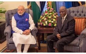 Explore tweets of dr john magufuli @magufulijp on twitter. Modi Calls On H E Dr John Pombe Joseph Magufuli President Of Tanzania Indiaties