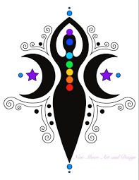 Moon Goddess Symbol Goddess Symbols Moon Goddess Art Wiccan Symbols