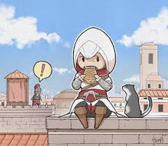 It S Time For Lunch By Hinoe 0 On Deviantart In 2020 Assassin S Creed Assassins Creed Funny Assassins Creed