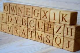 The wooden blocks are a great toy for introducing the letters of the alphabet, color recognition, reading and writing in a . Pin On Baby Shower Ideas