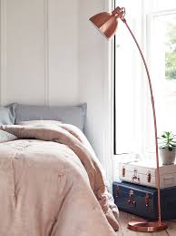 Elba Copper Floor Lamp Copper Floor Lamp Floor Lamp Bedroom Floor Lamps Living Room