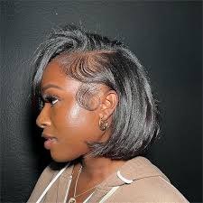 Panegy Peruca de cabelo feminino natural liso ondulado para festa,  Estilo-12, M