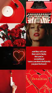 But we know the exact aesthetic and the lead single and the 13 easter eggs taylor swift 1989 taylor's version and sorry the colours are a bit. Red By Taylor Swift Background
