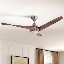 Shop our selection of remote control ceiling fans with lights or without. Three Posts 52 Cairo 3 Blade Led Ceiling Fan With Remote Control And Light Kit Included Reviews Wayfair
