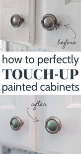 How To Touch Up Chipped Cabinet Paint Lovely Etc In 2020 Painting Cabinets Touch Up Paint Touch Up