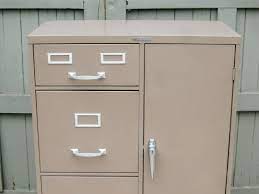 Mid Century Steelmaster File Cabinet With Safe Apartment Therapy S Bazaar