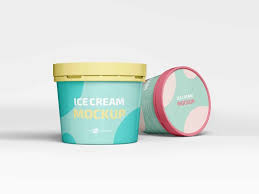 Free Ice Cream Plastic Container Mockup Free Package Mockups In 2020 Plastic Jars Bag Mockup Ice Cream