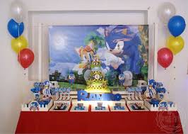 Sonic 6 Th Birthday Birthday Party Ideas Photo 1 Of 18 Catch My Party Sonic Party Sonic Birthday Parties Sonic Birthday