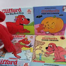 Clifford the big red dog, clifford gets a job, clifford takes a trip, clifford's halloween, clifford's tricks (c. Clifford Big Red Dog Books
