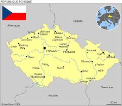 Consultez aussi les autres cartes des pays européens, ainsi que les fonds de carte et les photos du ciel et par satellite. Carte Geographique Et Touristique De La Republique Tcheque Prague Geographie De La Republique Tcheque