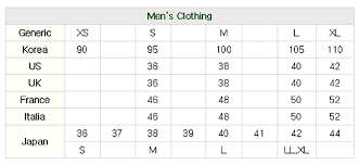 Korea Blog Demystifying Korean Sizes