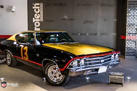 Printed on clear decal paper with blue backing with opaque ink that even shows on dark colors. Protechmc To On Twitter The Tribute Built Chevelle From The Movie Talladega Nights 1969 Chevrolet Chevelle Ss 454 Complete Exterior Make Over Chevelle Chevy Americanmuscle Protechtoronto Toronto Spaforcars Carswithoutlimits Blacklist