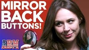 3.5" Mirror Back Buttons