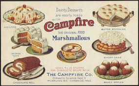Dainty Desserts Are Easily Made With Campfire Marshmallows The Original Food Front Food Campfire Marshmallows Recipes With Marshmallows