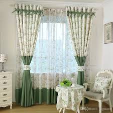 Grosshandel Rustikale Pastorale Fenster Vorhang Fur Kuche Blackout Vorhange Fenster Drapieren Panels Behandlung Home Decor Floral Von Bigmum 7 21 Auf De Dhgate Com Dhgate