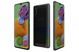 Samsung Galaxy A90 5G Black 3D Model