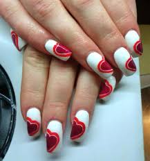 Simple, cute, but stylish valentine nails design. 50 Best Valentines Day Nail Art Designs Pink Lover