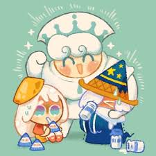 Misaki Illustration Cookie Run Cartoon Cookie Game Art