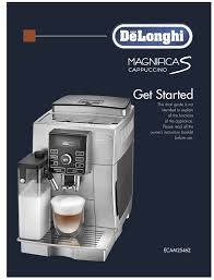 Delonghi coffee machine dedica instructions for 941 worksheet. Ecam25462s Get Started Guide Manualzz