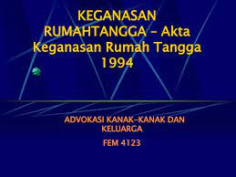 Bayi ini yang selamat dilahirkan tidak tahu bahawa ibunya tanya boyd, telah dipukul dengan kejam oleh ayahnya, matthew. Keganasan Rumahtangga Akta Keganasan Rumah Tangga 1994 Ppt Download