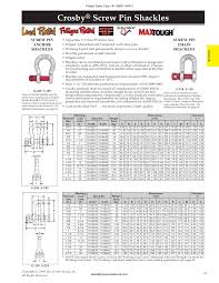 crosby shackles from project sales corp vizag