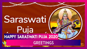 A collection of saraswati puja pictures, images, comments for facebook, whatsapp, instagram and more. Happy Saraswati Puja 2020 Greetings Whatsapp Messages Images To Celebrate Basant Panchami Youtube