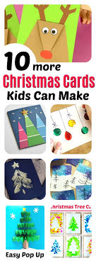 Here's a roundup of some great handmade christmas card ideas for kids to make. 130 Christmas Cards Kids Can Make Ideas Christmas Crafts Christmas Cards Diy Christmas Cards