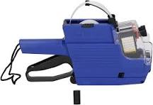 Garosa MX6600 Pistola Etiquetadora de Precios 10 Dígitos 2 Líneas Máquina  de Etiquetado Etiqueta de Precio de Doble Línea Etiquetadora de Papel ...