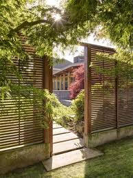 Photo 9 Of 9 In A Washington State Midcentury Breaks Free Of Bad Fence Design Landscape Design Backyard