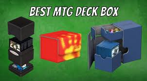 You don't need to go buy a whole booster box trying to collect. Best Mtg Deck Box For Commander And Other Formats
