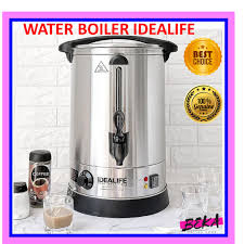 Tidak hanya untuk dirumah, alat pemanas air ini juga bisa digunakan di tempat anda bekerja seperti perkantoran. Water Boiler Tabung Pemanas Air Minum Idealife Il 120 B Shopee Indonesia