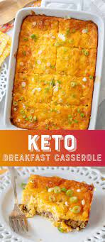 Keto Breakfast Casserole With Sausage And Eggs Low Carb Recipe Breakfast Recipes Casserole Low Carb Breakfast Casserole Breakfast Recipes