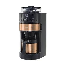Sebuah mesin kopi dari jepang, siroca coffee maker. Siroca Cone Type Full Automatic Coffee Maker Sc C123 Black Copper Brown Bic Camera Group Original Japan Domestic Japanoscope