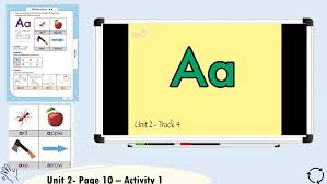 بوربوينت Lesson Letter Aa للصف الاول مادة اللغة الانجليزية ملفاتي