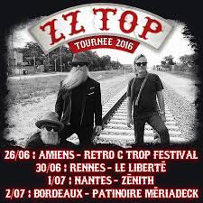 Base de loisirs de pratgraussals, albi. Zz Top Tour 2016 30 06 2016 Rennes Bretagne France Concerts Metal Calendar