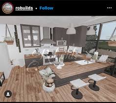 Grey kitchen bloxburg builders logo design. 280 Bloxburg Decor Kitchen Ideas In 2021 Home Building Design Unique House Design House Layouts