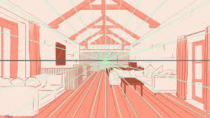 Learn To Draw Simple One-Point Perspective