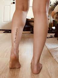 Pin By Alissa Harrison On Tattoos Leg Tattoos Women Tattoos Calf Tattoos For Women Quote